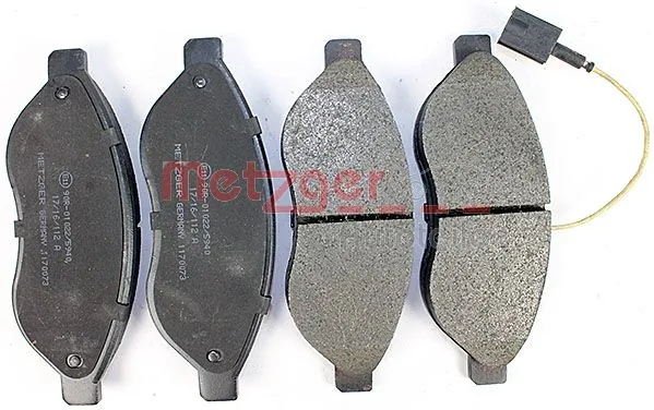 METZGER AUTOTEILE 1170073 Brake Pad Set, disc brake