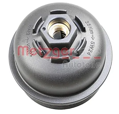 METZGER AUTOTEILE 2370077 Cap, oil filter housing