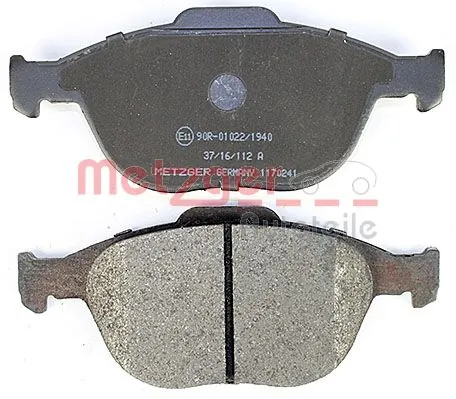 METZGER AUTOTEILE 1170241 Brake Pad Set, disc brake