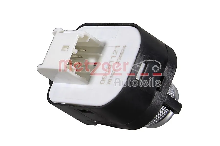 Switch, exterior rearview mirror adjustment 09161121