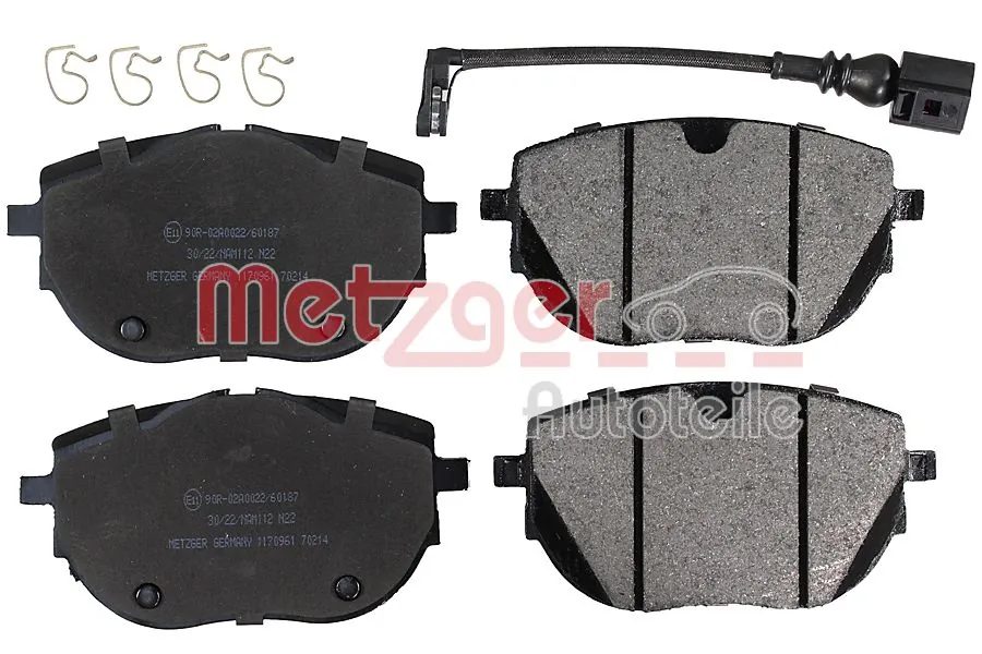METZGER AUTOTEILE 1170961 Brake Pad Set, disc brake