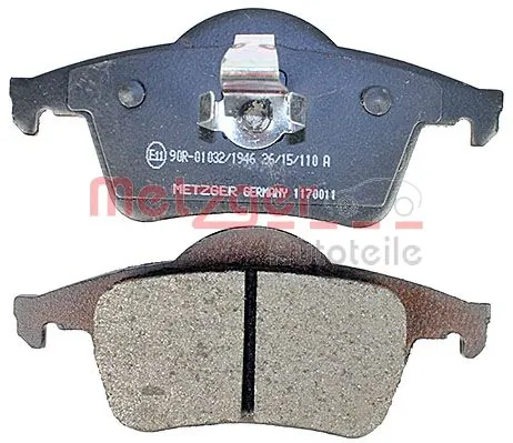 METZGER AUTOTEILE 1170011 Brake Pad Set, disc brake