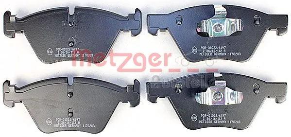 Brake Pad Set, disc brake 1170203