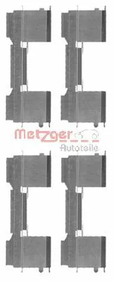 Accessory Kit, disc brake pad GREENPARTS 109-1729