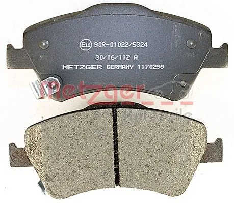 METZGER AUTOTEILE 1170299 Brake Pad Set, disc brake