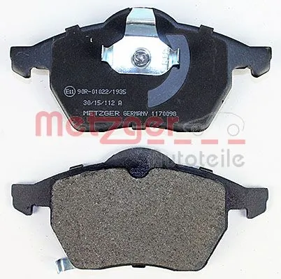 METZGER AUTOTEILE 1170098 Brake Pad Set, disc brake