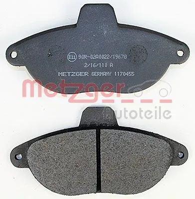 METZGER AUTOTEILE 1170455 Brake Pad Set, disc brake