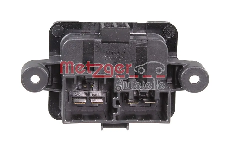METZGER AUTOTEILE 0917744 Resistor, interior blower