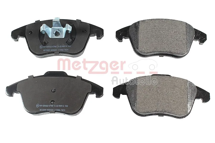 METZGER AUTOTEILE 1170968 Brake Pad Set, disc brake
