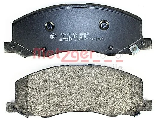 METZGER AUTOTEILE 1170468 Brake Pad Set, disc brake