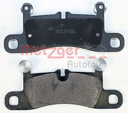 METZGER AUTOTEILE 1170523 Brake Pad Set, disc brake