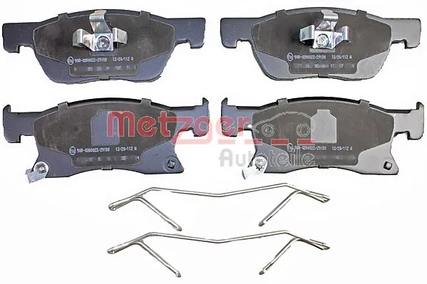METZGER AUTOTEILE 1170857 Brake Pad Set, disc brake