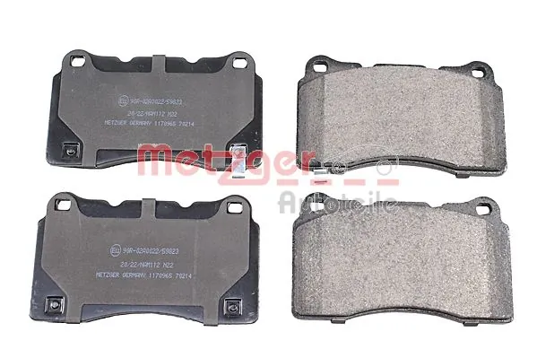 METZGER AUTOTEILE 1170965 Brake Pad Set, disc brake