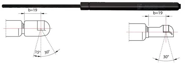 Gas Spring, boot/cargo area 2110248