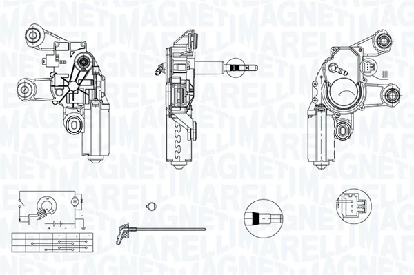 Wiper Motor 064342008010