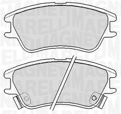 Brake Pad Set, disc brake 363916060655