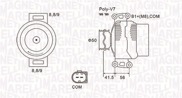 Alternator 063732108010