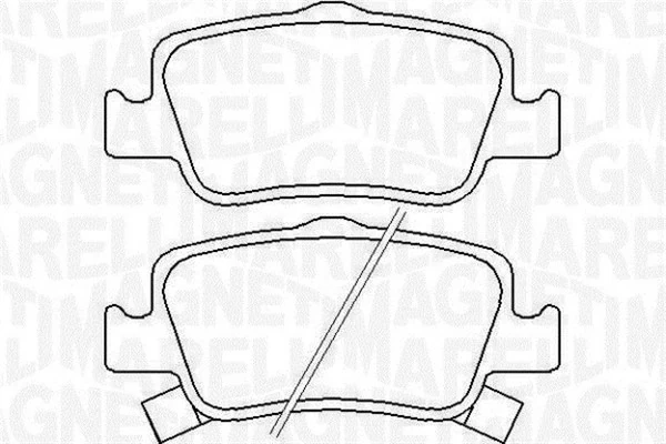 Brake Pad Set, disc brake 363916060666