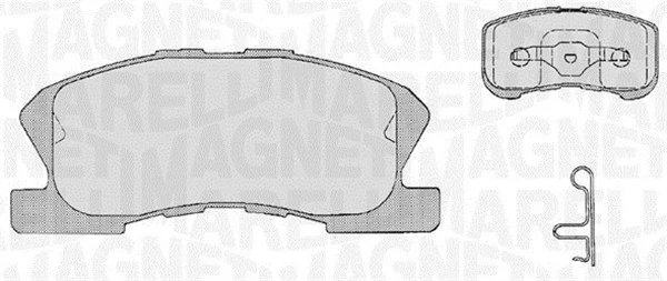 Brake Pad Set, disc brake 363916060209