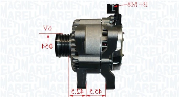 MAGNETI MARELLI 063731777010 Alternator