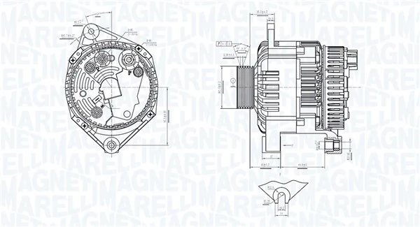 MAGNETI MARELLI 063733874010 Alternator