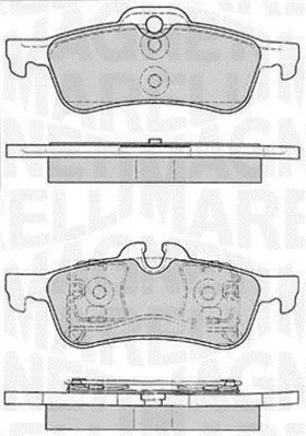 Brake Pad Set, disc brake 363916060331