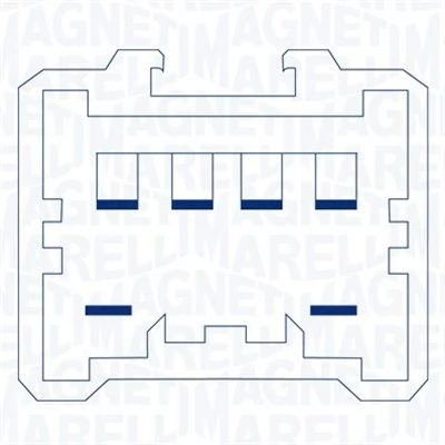 MAGNETI MARELLI 350103945000 Window Regulator