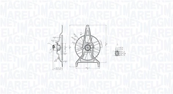 Fan, engine cooling 069422867010