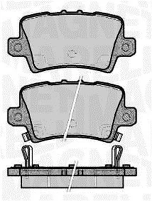 Brake Pad Set, disc brake 363916060621