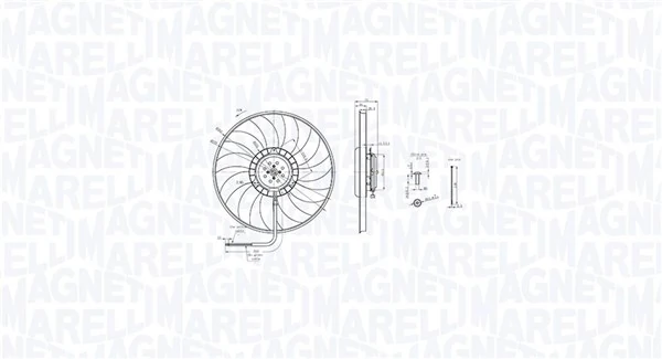 Fan, engine cooling 069422848010