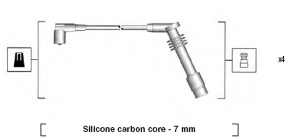 Ignition Cable Kit 941125360686