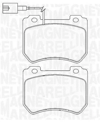 Brake Pad Set, disc brake 363916060423