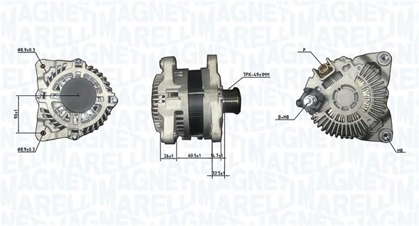 Alternator 063732186010