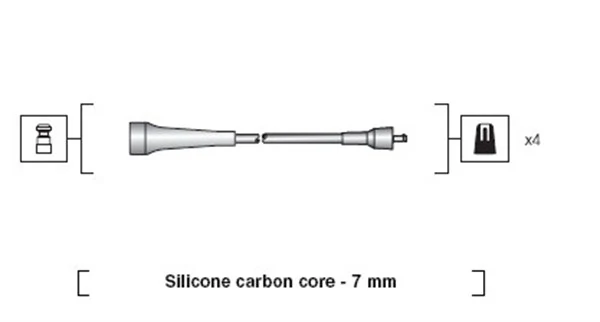 Ignition Cable Kit 941318111263