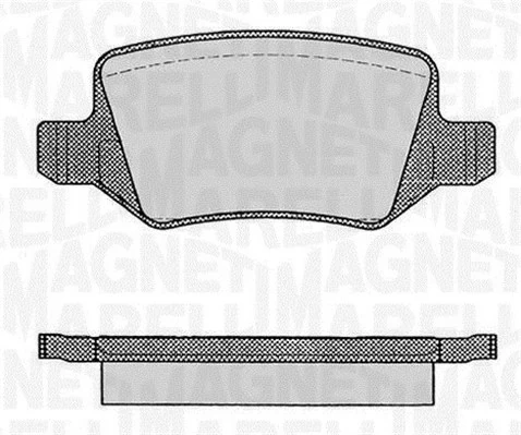 Brake Pad Set, disc brake 363916060308
