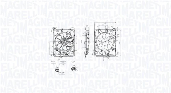 Fan, engine cooling 069422849010