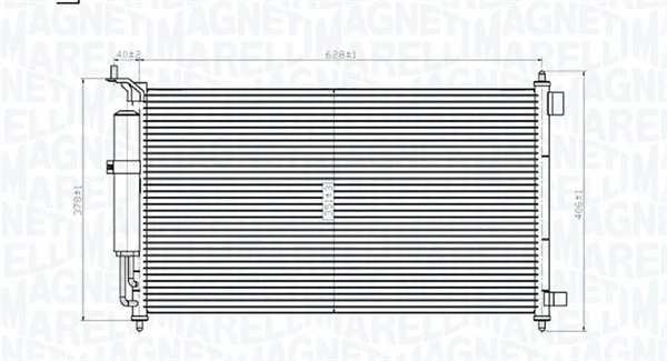 Condenser, air conditioning 350203829000