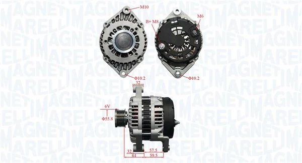 Alternator 063735380010