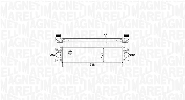 Charge Air Cooler 351319204790