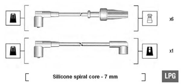 Ignition Cable Kit 941085210571