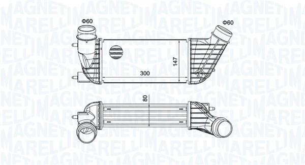 Charge Air Cooler 351319204260