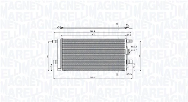 Condenser, air conditioning 350203104600