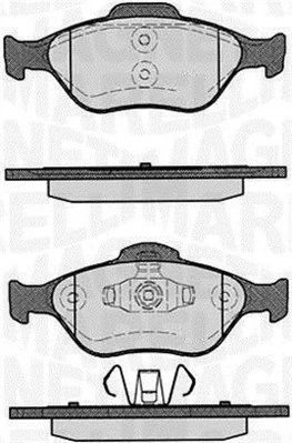 Brake Pad Set, disc brake 363916060252