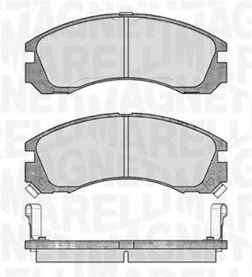 Brake Pad Set, disc brake 363916060339
