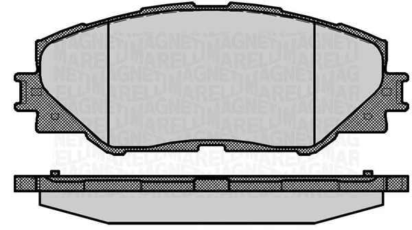Brake Pad Set, disc brake 363916060632