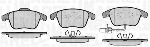 Brake Pad Set, disc brake 363916060139