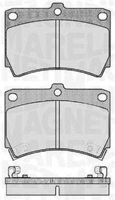 Brake Pad Set, disc brake 363916060286
