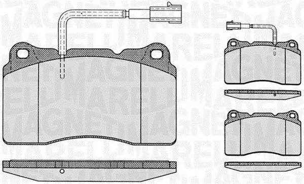 Brake Pad Set, disc brake 363916060113