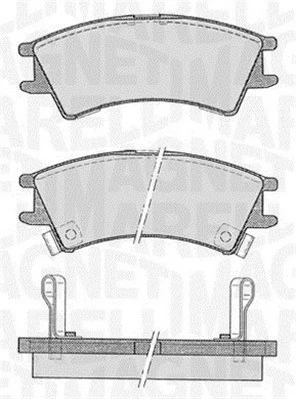 Brake Pad Set, disc brake 363916060800
