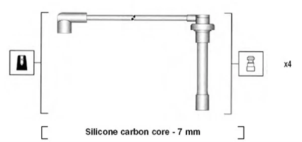 Ignition Cable Kit 941315060893